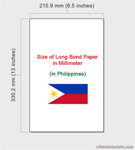 philippine legal paper size|Long Bond Paper Size in cm, mm, Inches & Setup in Word/Docs  .